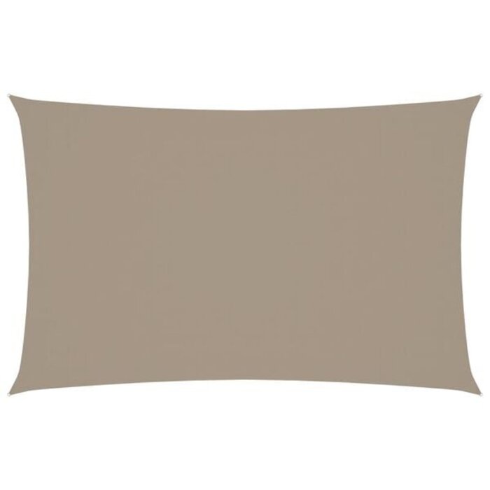 Rechteckiges Sonnensegel 2x5 m, Taupe - Jetzt bis zu 33% günstiger