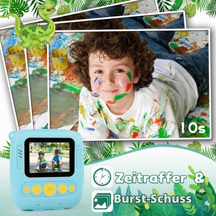 Sofortbildkamera für Kinder: 48 MP mit Druckfunktion - bis zu 32% sparen