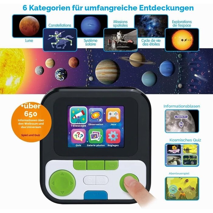 Interaktives Weltraum-Teleskop für Kinder - Jetzt bis zu 35% Rabatt sichern