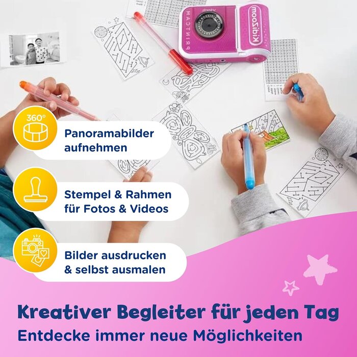 Digitale Sofortbild-Kinderkamera Pink - Bis zu 34% Rabatt auf Rückläufer