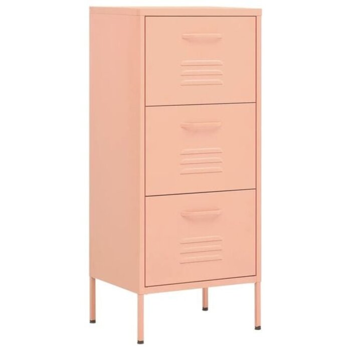 Stylischer Stahlschrank in Rosa - bis zu 35% Rabatt