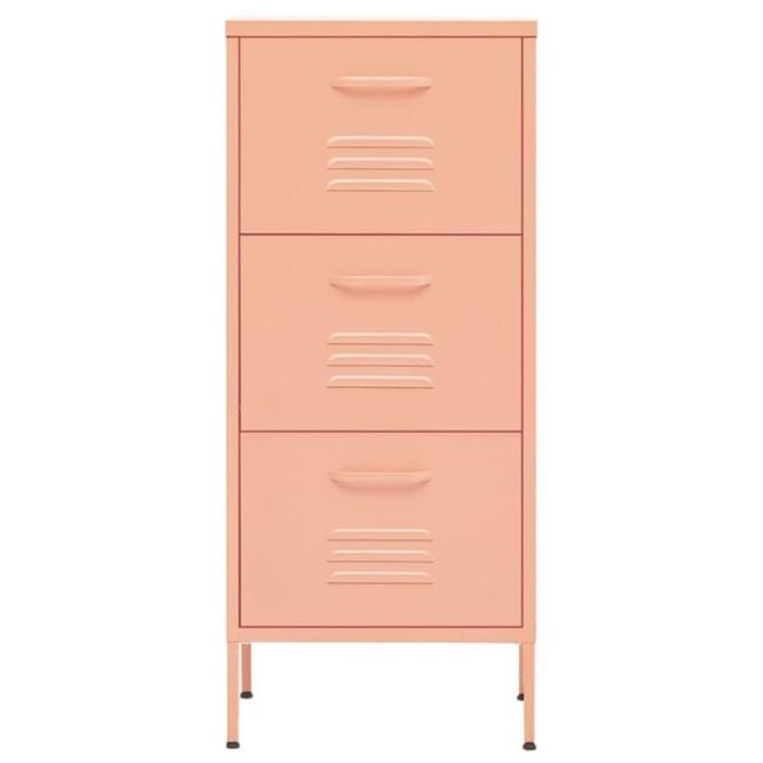 Stylischer Stahlschrank in Rosa - bis zu 35% Rabatt