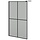 Walk-in Duschwand 118x190 cm Dunkelglas - Jetzt bis zu 35% sparen