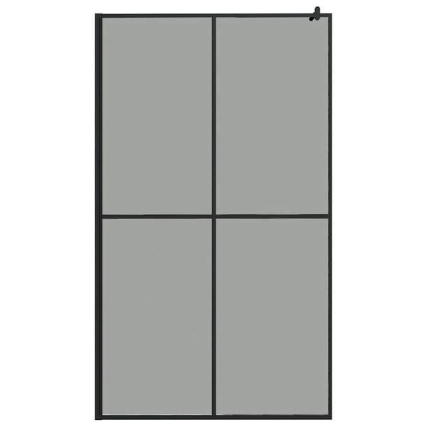 Walk-in Duschwand 118x190 cm Dunkelglas - Jetzt bis zu 35% sparen