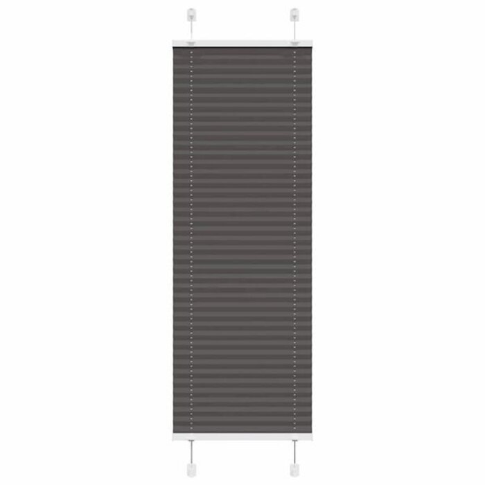 Stilvolles Plisseerollo 50x100 cm Schwarz - Bis zu 31 % günstiger sichern