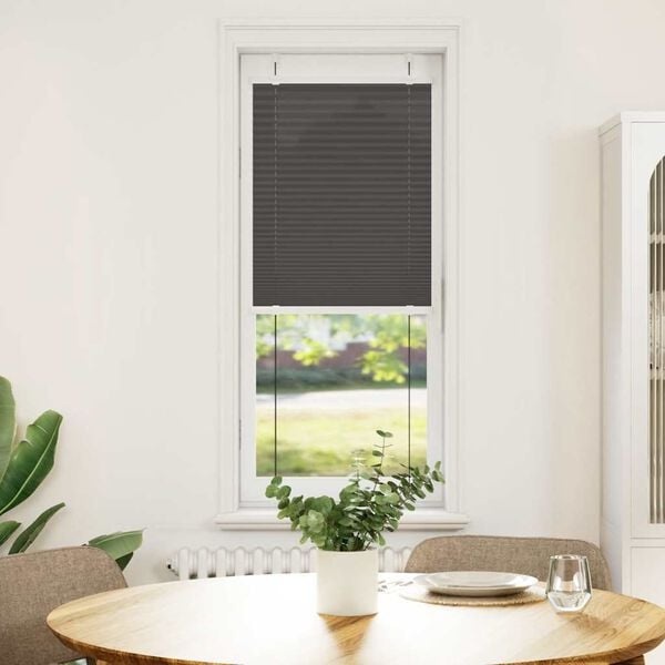 Stilvolles Plisseerollo 50x100 cm Schwarz - Bis zu 31 % günstiger sichern