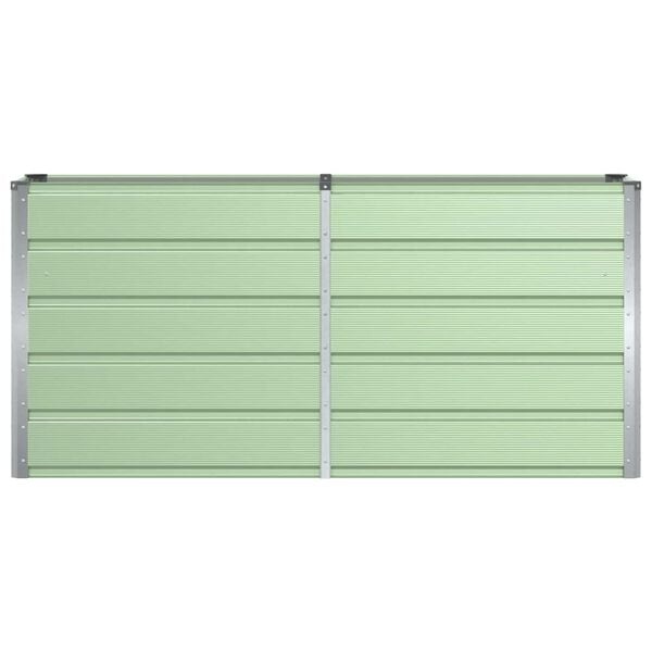 Design-Pflanzkübel aus Stahl 160x40x75 cm Grün - bis zu 33% reduziert