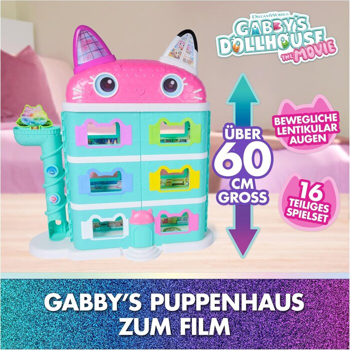 Großes Spiel-Puppenhaus mit Zubehör - Jetzt bis zu 34% günstiger sichern