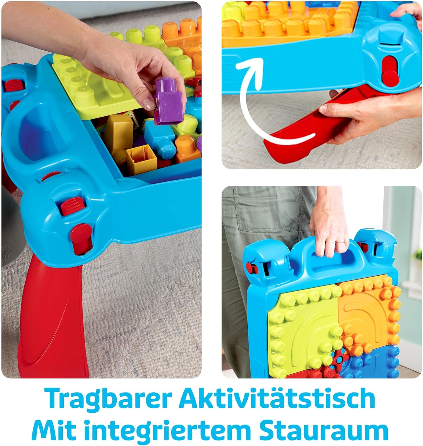 Interaktiver Bau- und Lerntisch für Kleinkinder - bis zu 33% Rabatt