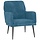 Samtsessel Blau 62x79x79 cm - Luxuriöser Loungesessel - bis zu 34% Rabatt