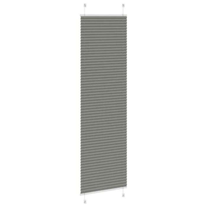 Plissee-Rollo 60x200 cm Anthrazit - Sichtschutz - bis zu 31% sparen