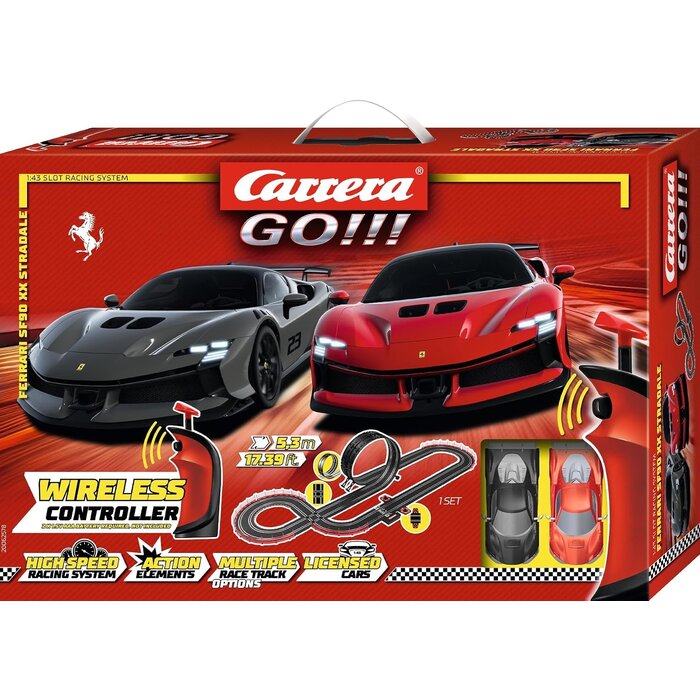 Carrera Autorennbahn Ferrari Supercar Power 1:43 - Jetzt bis zu 34% günstiger