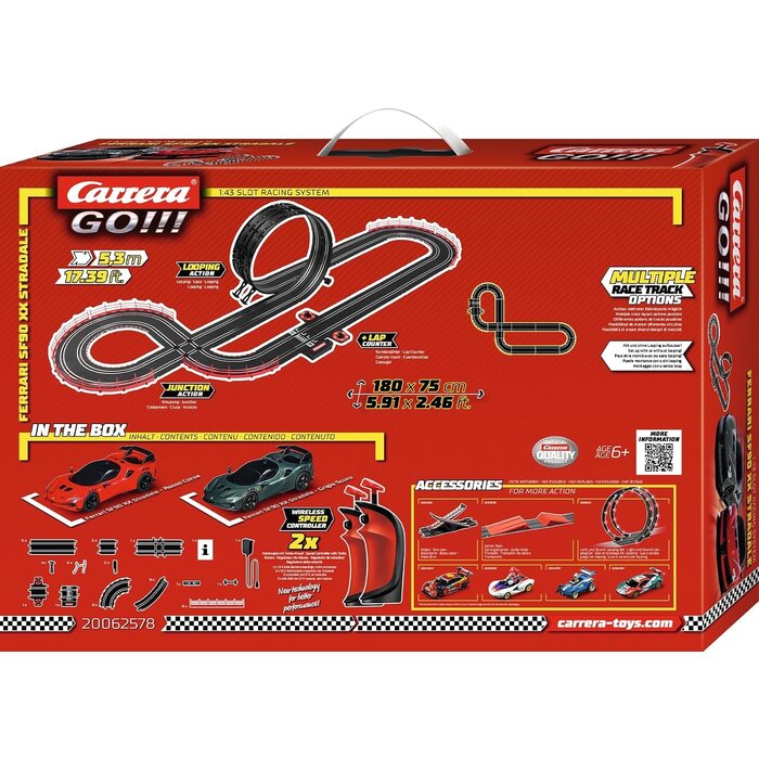 Carrera Autorennbahn Ferrari Supercar Power 1:43 - Jetzt bis zu 34% günstiger