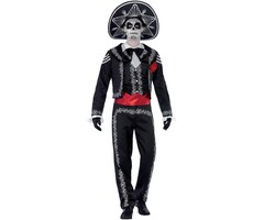 Señor Bones Tag der Toten Kostüm Herren XL - jetzt bis zu 33% sparen