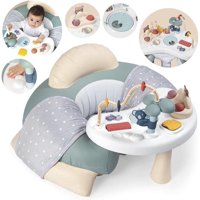 Aufblasbarer Babysitz mit Spieltisch - Jetzt bis zu 34% Rabatt sichern