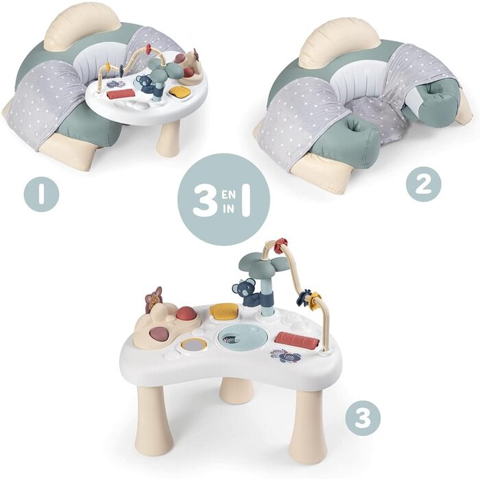 Aufblasbarer Babysitz mit Spieltisch - Jetzt bis zu 34% Rabatt sichern