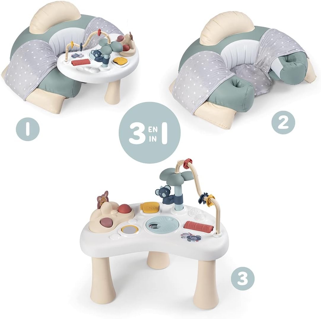 Aufblasbarer Babysitz mit Spieltisch - Jetzt bis zu 34% Rabatt sichern