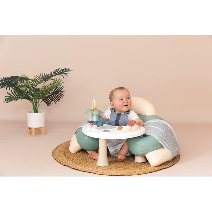 Aufblasbarer Babysitz mit Spieltisch - Jetzt bis zu 34% Rabatt sichern