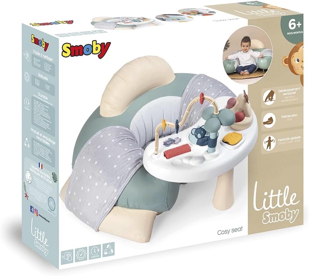 Aufblasbarer Babysitz mit Spieltisch - Jetzt bis zu 34% Rabatt sichern