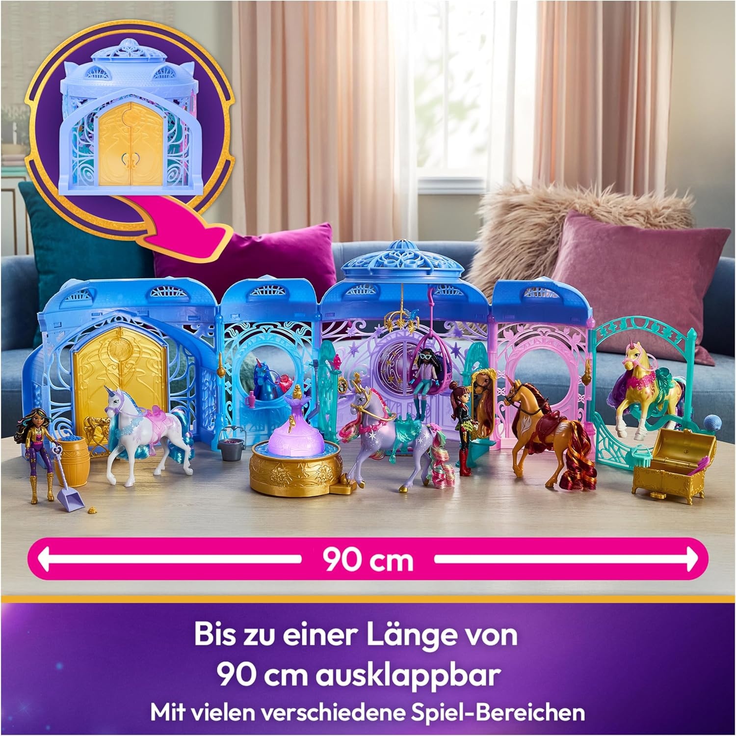 Magisches Einhorn Spielset mit Licht & Sound - Jetzt bis zu 33% sparen