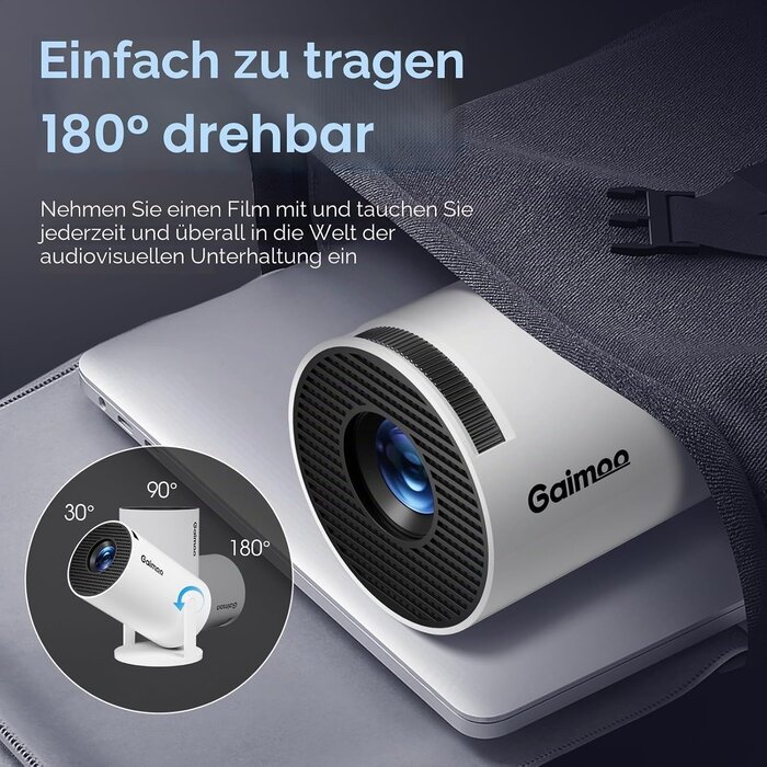 Mini Smart Beamer 4K Heimkino-Projektor Android WiFi 6 - bis zu 34% Rabatt