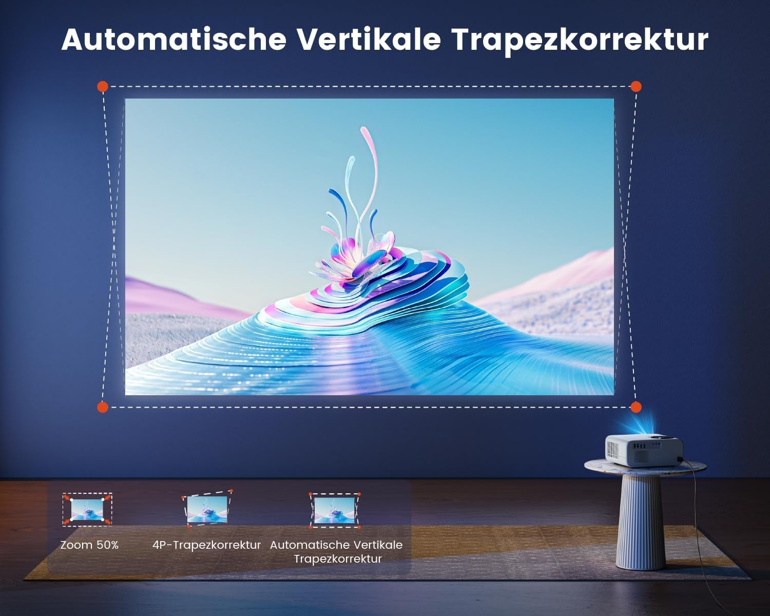Full HD Beamer mit Android TV | Bis zu 35% Rabatt - Jetzt Heimkino sichern