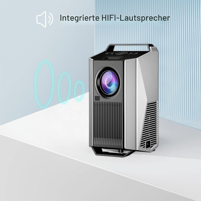 Full HD Beamer 1080p, 20.000 Lumen, 4K-Support, WLAN & Bluetooth - bis zu 35% Rabatt