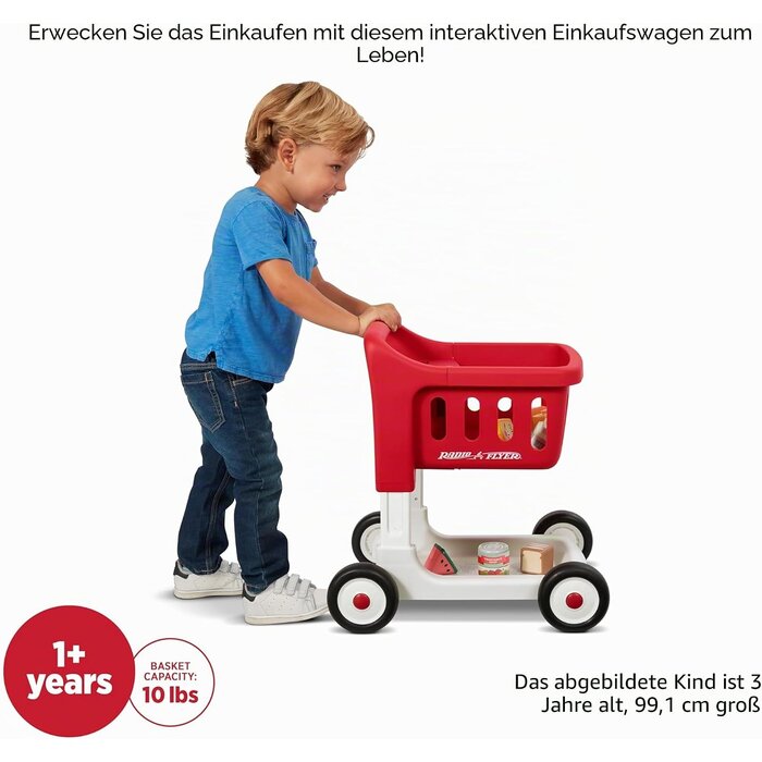 Interaktiver Einkaufswagen-Lauflernwagen - bis zu 33% Rabatt im Outlet