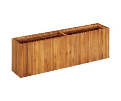Vidaxl Hochbeet aus Akazienholz 150x30x50 cm - Jetzt bis zu 35% günstiger