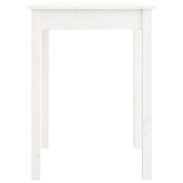 Massivholz-Esstisch 55x55cm, Weiß - Jetzt bis zu 34% günstiger!
