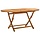 Klapptisch aus Akazienholz 160x85x75 cm - Jetzt bis zu 35% Rabatt