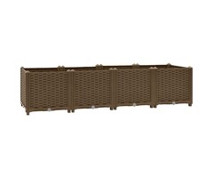 Vidaxl Hochbeet Pflanzkasten 160x40x38 cm - Braun - bis zu 34% sparen