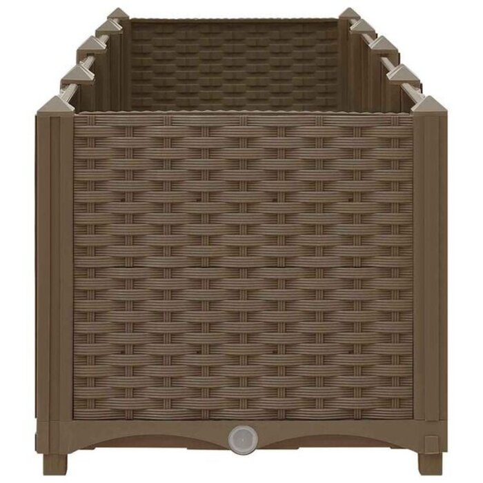 Hochbeet Pflanzkasten 160x40x38 cm - Braun - bis zu 34% sparen