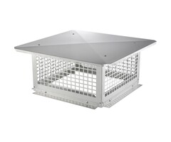 Vevor Schornsteinabdeckung Edelstahl 582x582 mm - Bis zu 35% Rabatt im Outlet