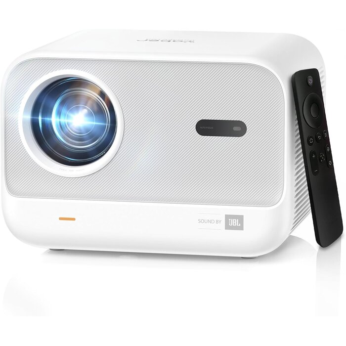 Tragbarer Full-HD Beamer mit JBL Sound - Jetzt bis zu 35% günstiger