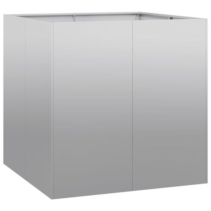 Großer Pflanzkübel aus verzinktem Stahl 80x80x80cm - bis zu 34% sparen