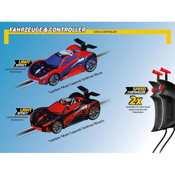 Superhelden Rennbahn Set 1:43 - 4,9m Strecke - Jetzt bis zu 34% günstiger