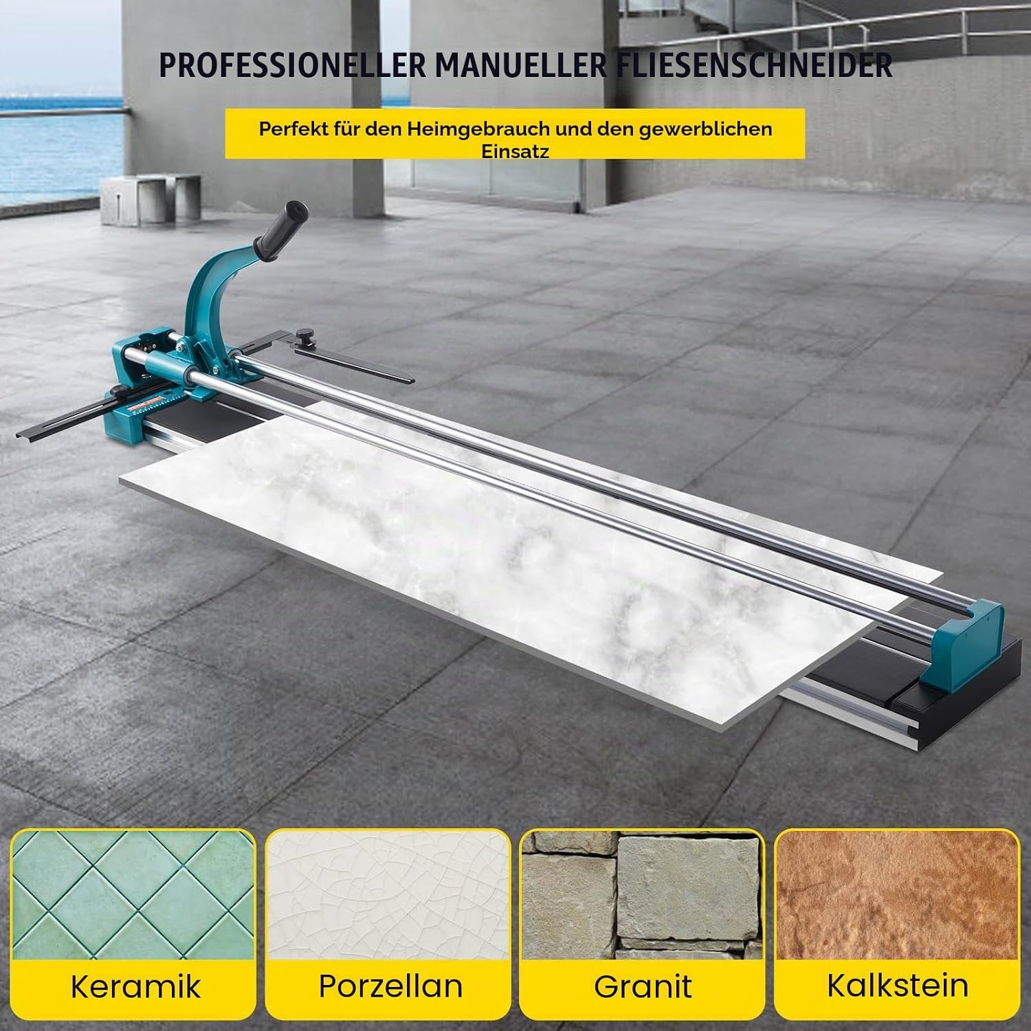 Profi-Fliesenschneider 120 cm mit Laser bis zu 35% reduziert