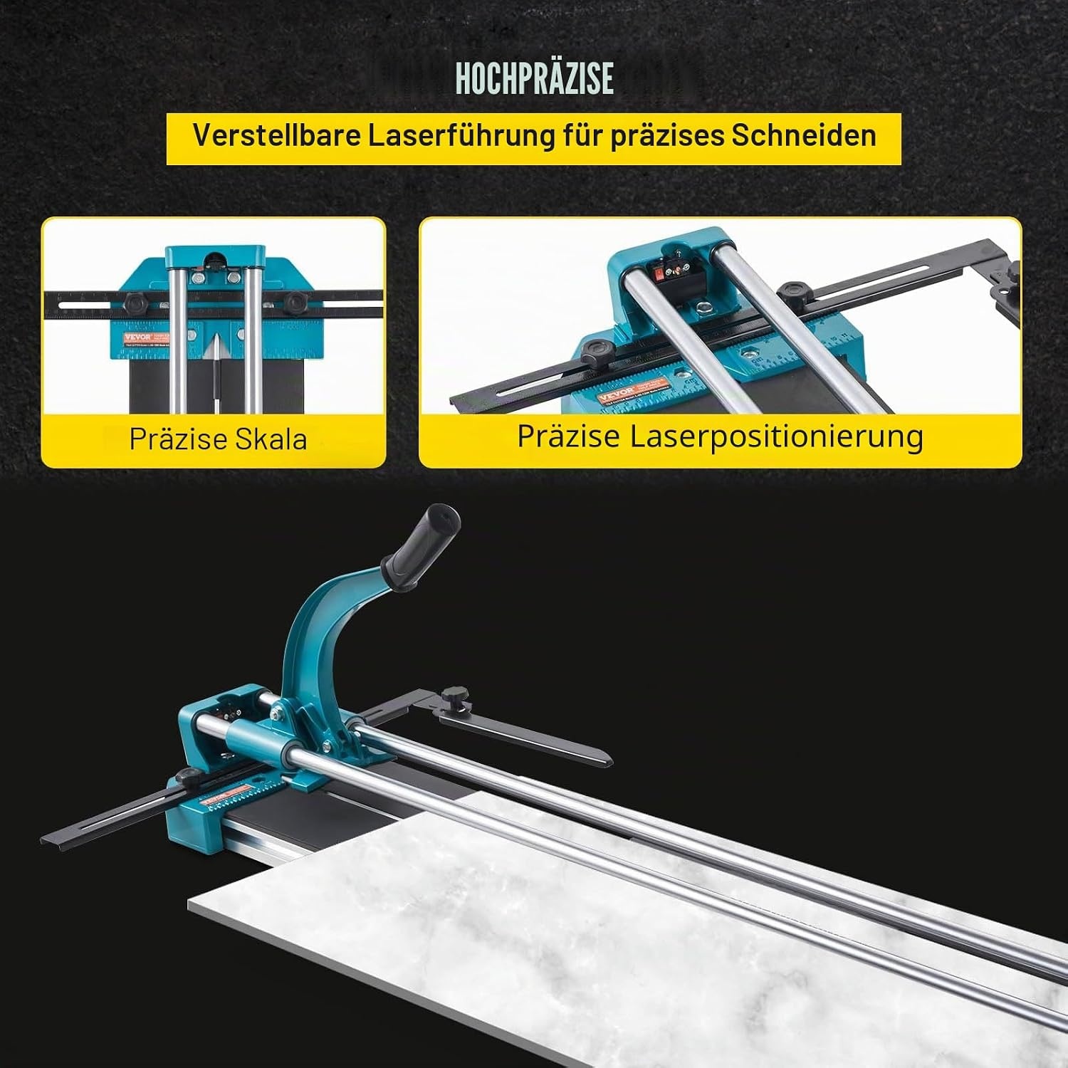 Profi-Fliesenschneider 120 cm mit Laser bis zu 35% reduziert