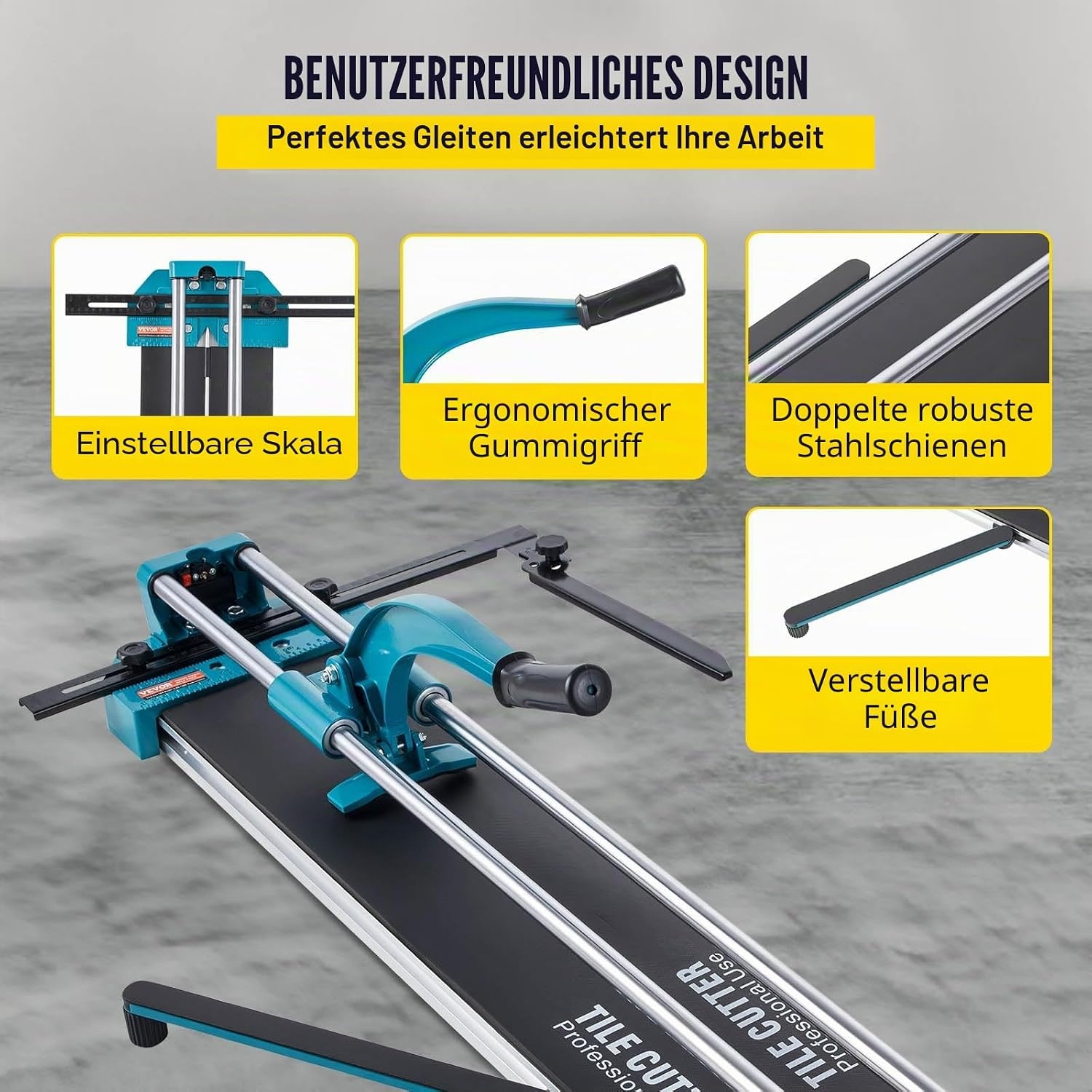 Profi-Fliesenschneider 120 cm mit Laser bis zu 35% reduziert