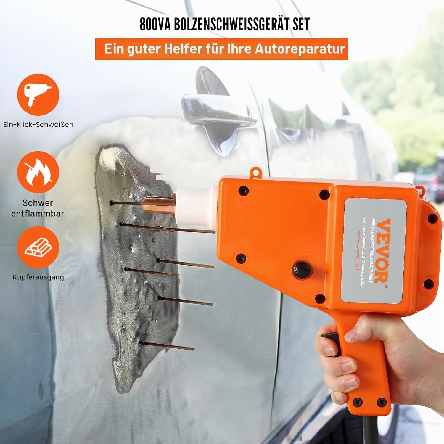 Profi Dellenreparatur-Set Punktschweißgerät - bis zu 35% Rabatt