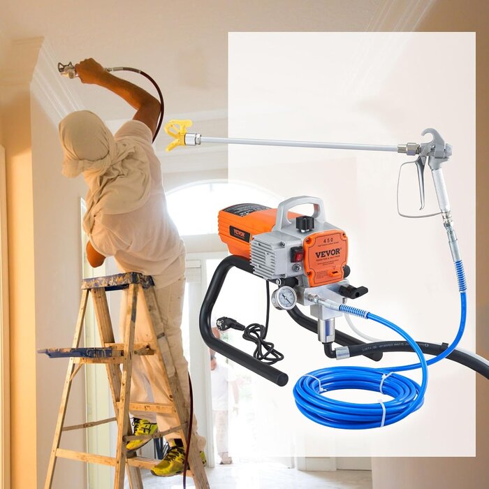 Airless Farbsprühsystem 1500W | 3000 PSI | Sparen Sie bis zu 35%
