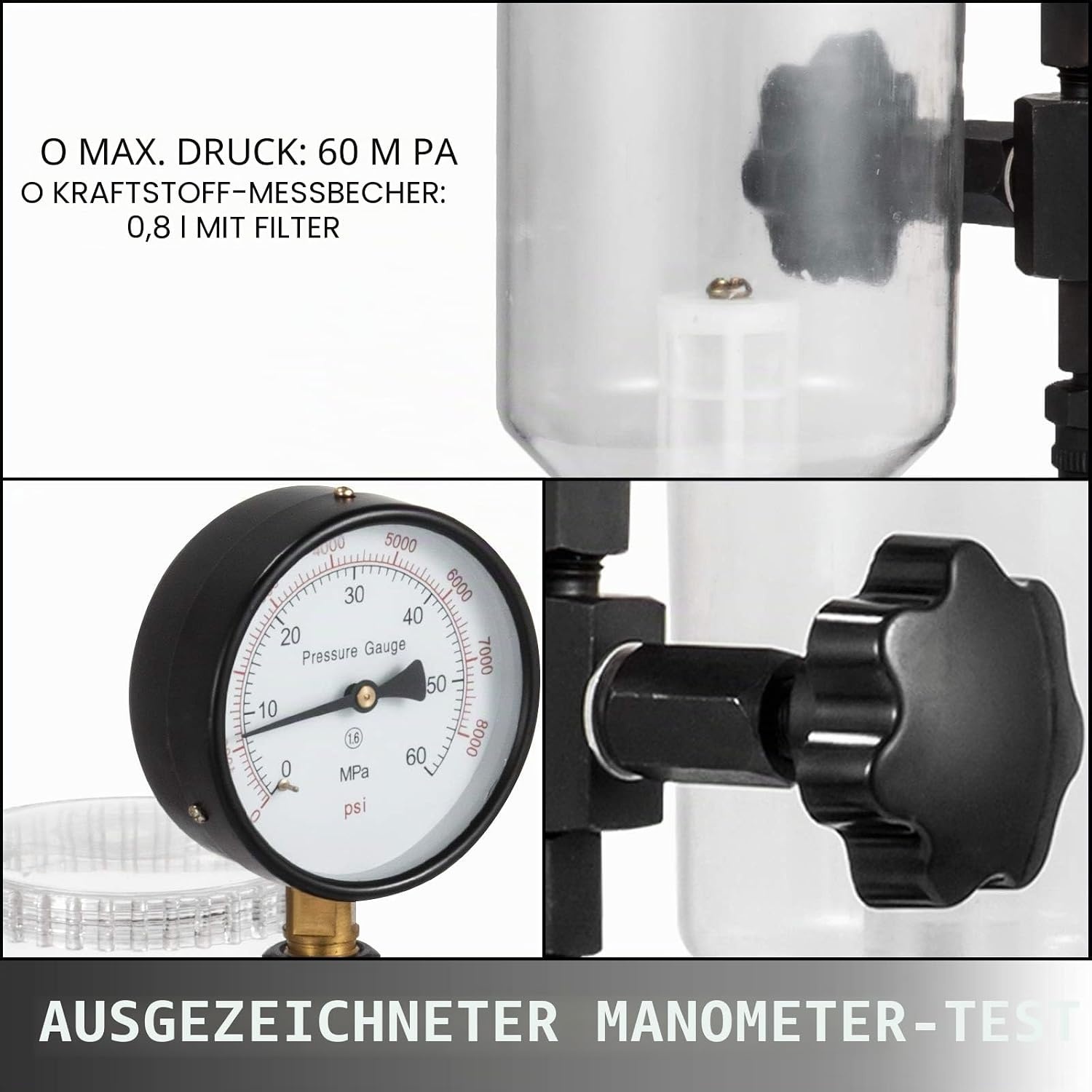 Diesel-Injektor-Prüfgerät bis 600 bar - Werkstatt-Tester, bis zu 35% Rabatt