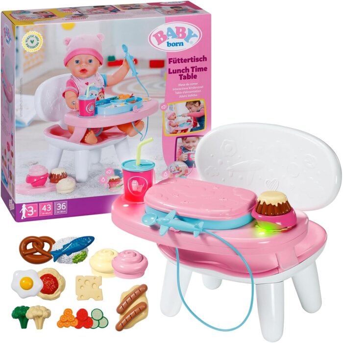 Interaktiver Puppen-Füttertisch bis zu 33% reduziert - Ideal für 43 cm Puppen