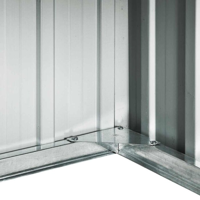 Mähroboter-Garage aus Stahl, Grün, 92x97x63cm - bis zu 34% sparen