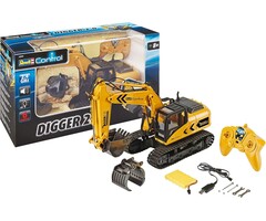 RC Kettenbagger 1:16 mit Metall-Aufsätzen - Jetzt bis zu 34% günstiger