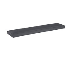 Vidaxl Palettenkissen Oxford Anthrazit 180x40x8 cm - bis zu 34% Rabatt