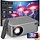 4K Full HD Heimkino-Beamer mit Stativ - Grau - bis zu 35% Rabatt