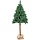 Künstlicher Weihnachtsbaum 160 cm mit echtem Holzstamm - jetzt bis zu 33% sparen