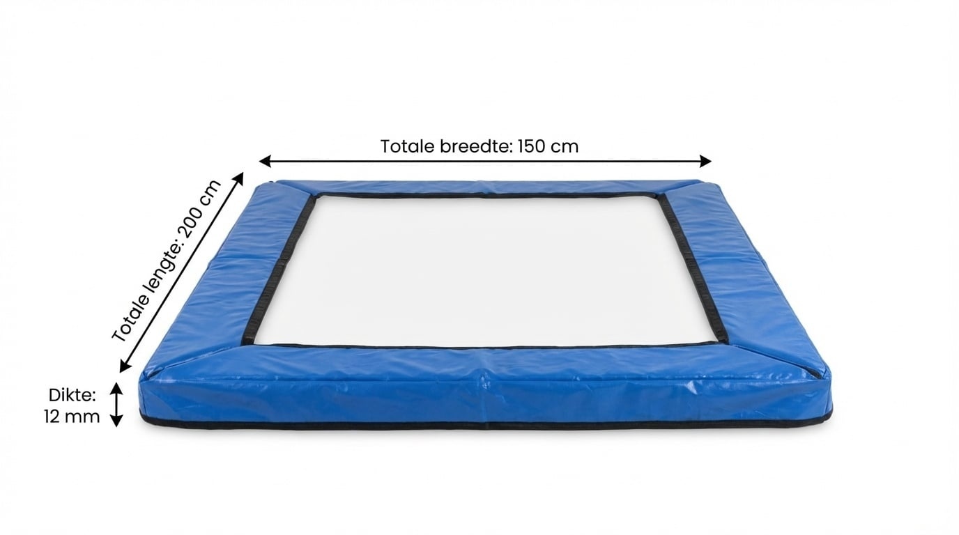 Viking Choice Trampolin-Schutzrand rechteckig 150x200 cm - Jetzt bis zu 20% Rabatt sichern
